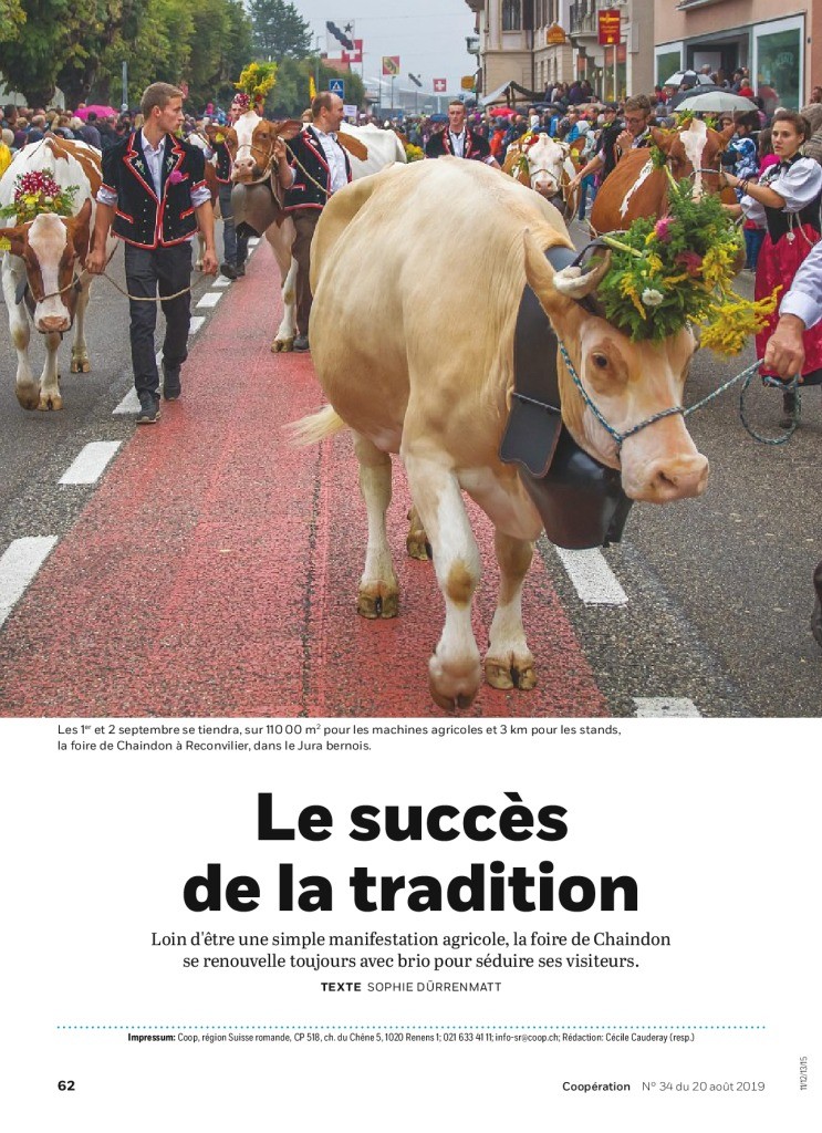 thumbnail of Journal Coopération du 20.08.2019