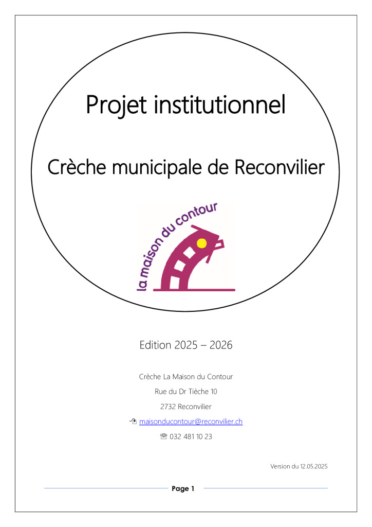 thumbnail of Projet institutionnel 2025-2026