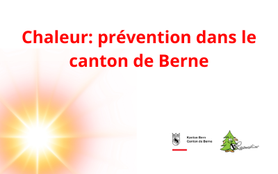 Santé et canicule : informations du Canton de Berne